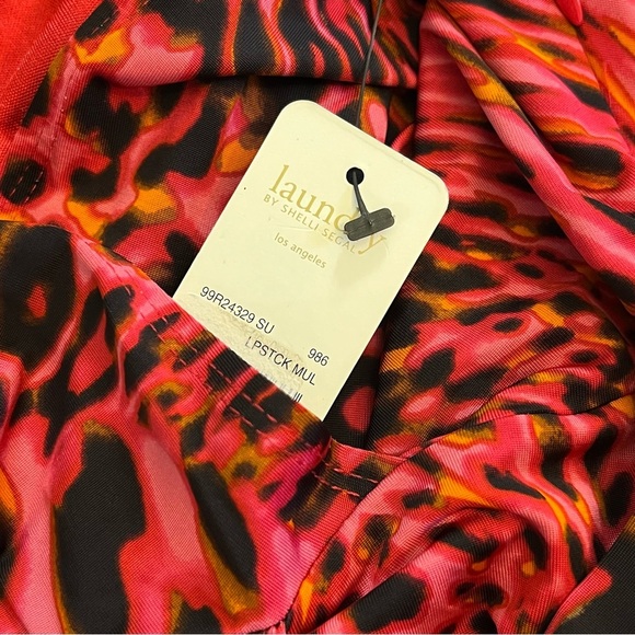 Laundry by Shelli Segal V-neck jersey short sleeves dress - Picture 9 of 16